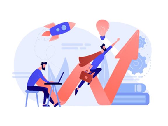 Puerta amarilla. Ir a Itinerarios formativos / Mundo laboral