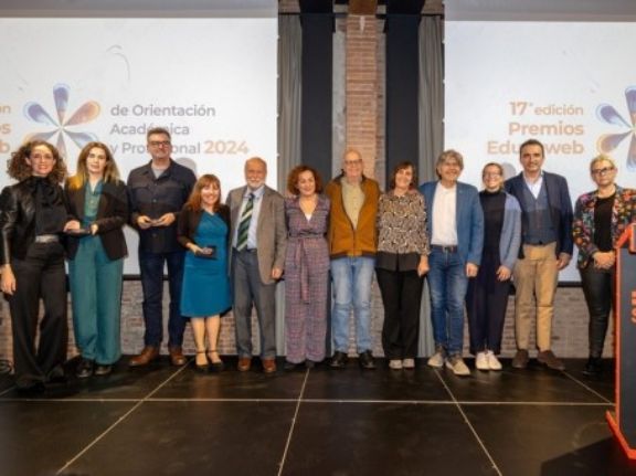 Grupo de personas participantes en los premios