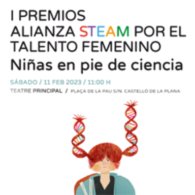 Entrega de los I Premios Alianza STEAM por el talento femenino