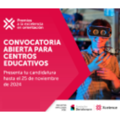 Convocatoria abierta para centros educativos hasta el 25 de noviembre de 2024