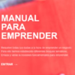 Manual for entrepreneurship (cover)