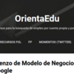 captura de pantalla de la web OrientaEdu