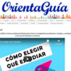 captura de pantalla del blog Orientaguía