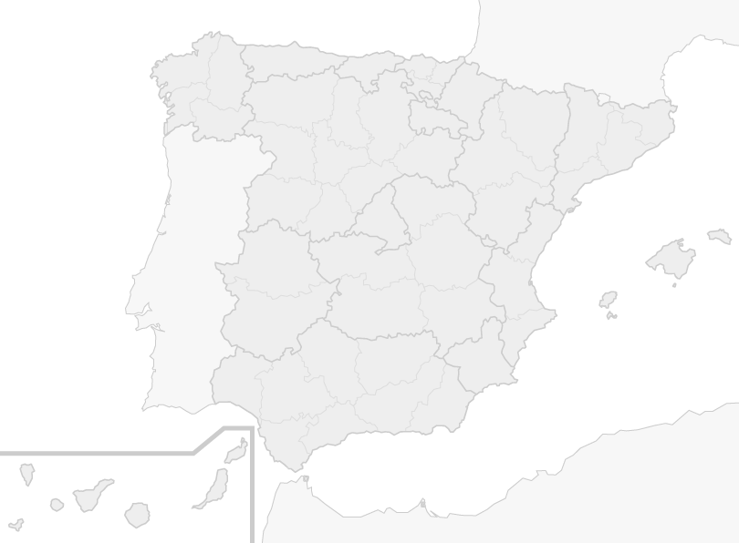 Mapa político de España